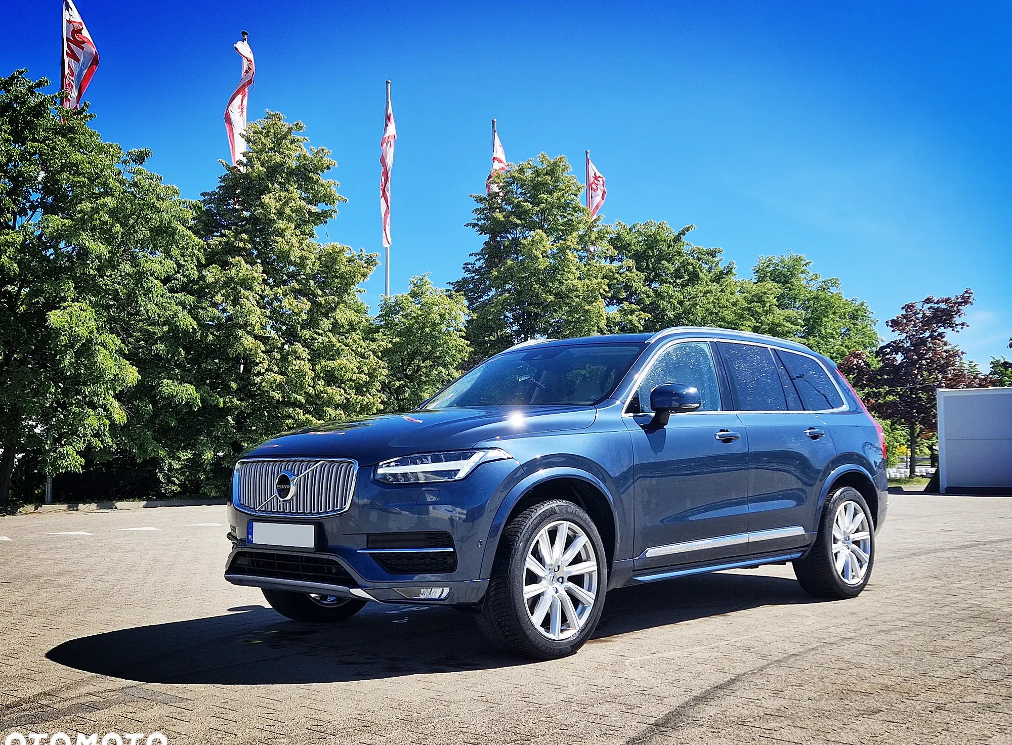 volvo xc 90 mazowieckie Volvo XC 90 cena 129900 przebieg: 186723, rok produkcji 2017 z Ząbki